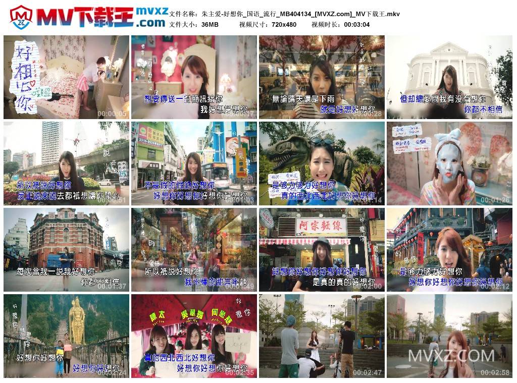 朱主爱-好想你_国语_流行_MB404134